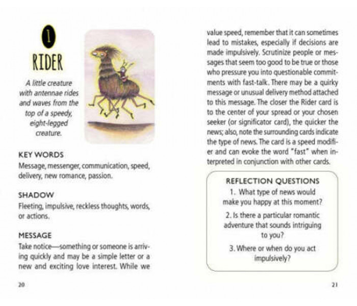 Оракул Ленорман Країна Тіней - Shadowland Lenormand Cards. Schiffer Publishing