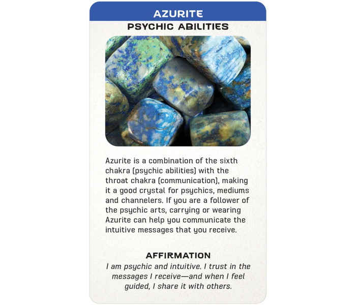 Кристалічні карти з посланнями - Crystal Message Cards. US Games Systems