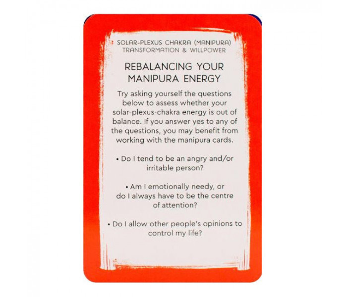 Карти медитацій на чакри - Chakra Meditations Cards. Watkins Publishing