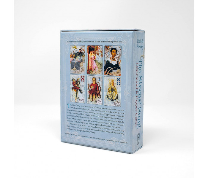 Карты Ленорман и Киппера "Песня Сирены" - The Siren’s Song Diving the Depths With Lenormand & Kipper Cards. Weiser Books