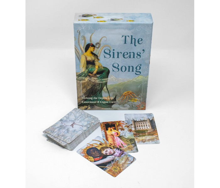 Карты Ленорман и Киппера "Песня Сирены" - The Siren’s Song Diving the Depths With Lenormand & Kipper Cards. Weiser Books