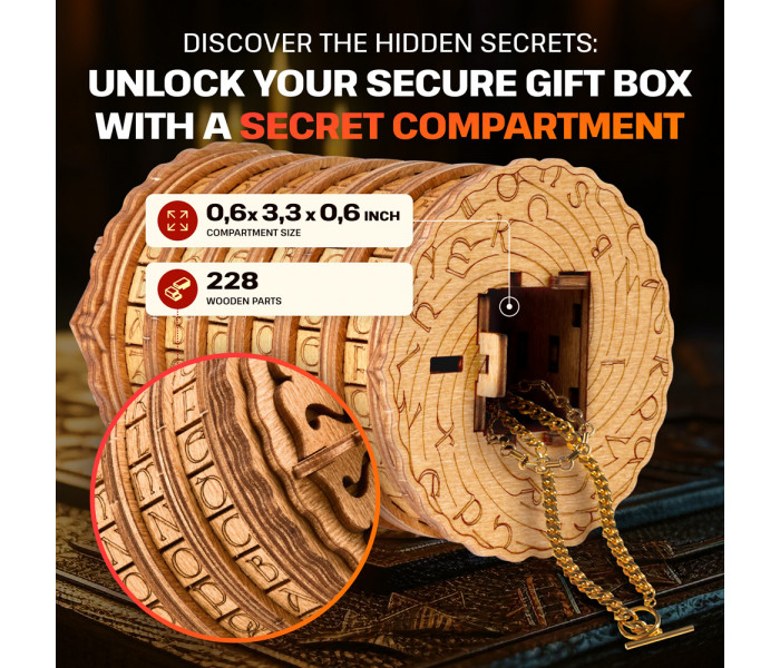 Головоломка квест-бокс Cryptex от EscapeWelt