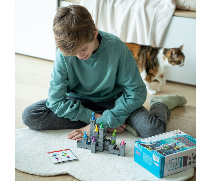 Настільна гра Високий замок (Tower Stacks) ENG + правила УКР. Smart Games (SG 106)