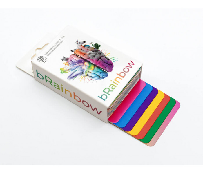 Настільна гра bRainbow UA (Брейнбоу УКР). Fun Games Shop (FGS64)