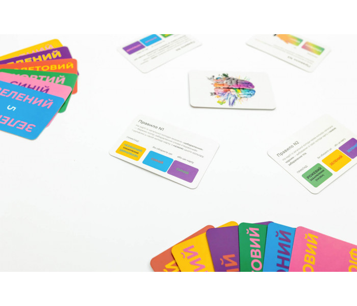 Настільна гра bRainbow UA (Брейнбоу УКР). Fun Games Shop (FGS64)