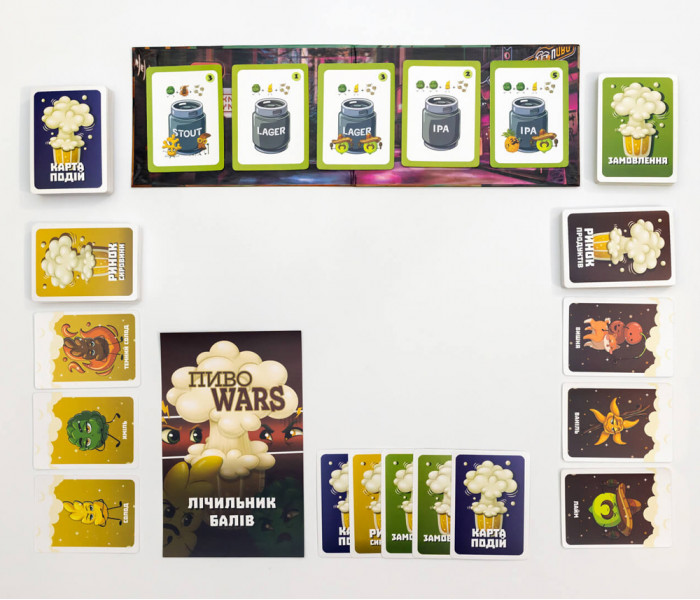Настольная игра Пиво Wars. Fun Games Shop (FGS57)