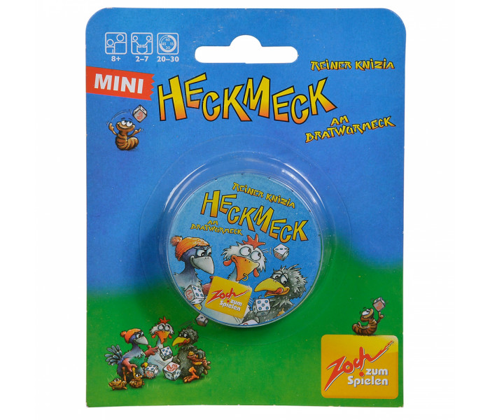 Настольная игра Хекмек Мини в жестянке (Mini Heckmeck am Bratwurmeck) ENG. Zoch (601105091)
