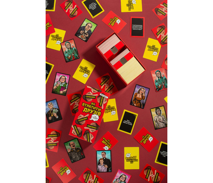 Настільна гра Як втратити друзів (УКР). Fun Games Shop (FGS66)