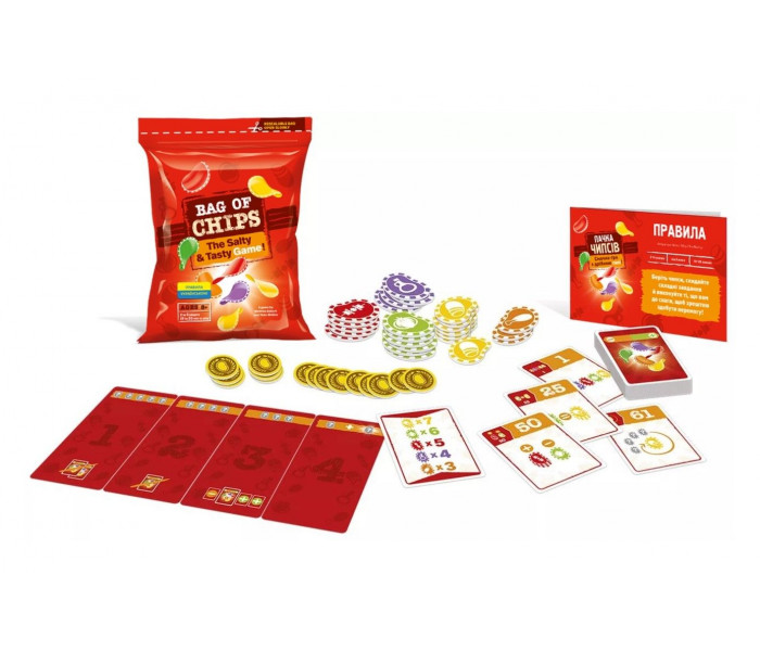 Настольная игра Пачка чипсів (Bag of Chips). Geekach Games (GKCH180bc)