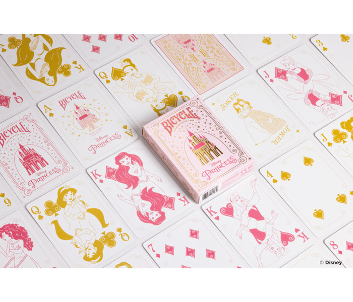 Карти Bicycle Disney Princess Pink