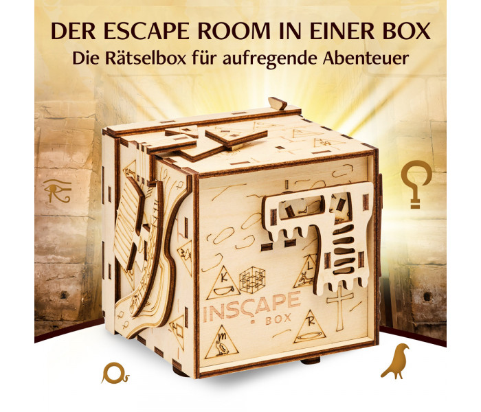 Головоломка квест-бокс Pharaoh’s Secret. Inscape