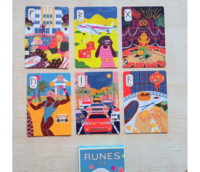 Карти Руни для сучасного життя - Runes for Modern Life. China