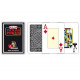 Професійні пластикові карти Modiano Texas Poker, Black
