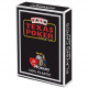 Професійні пластикові карти Modiano Texas Poker, Black