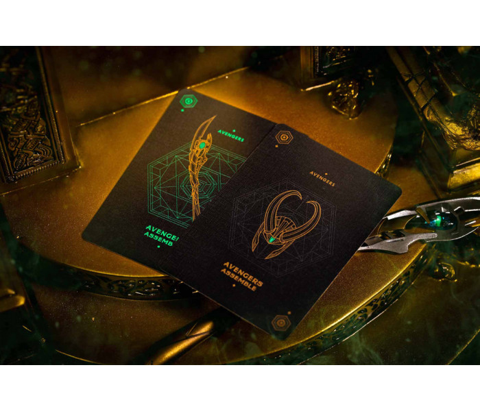Гральні карти Avengers: Loki (2 decks) від Card Mafia