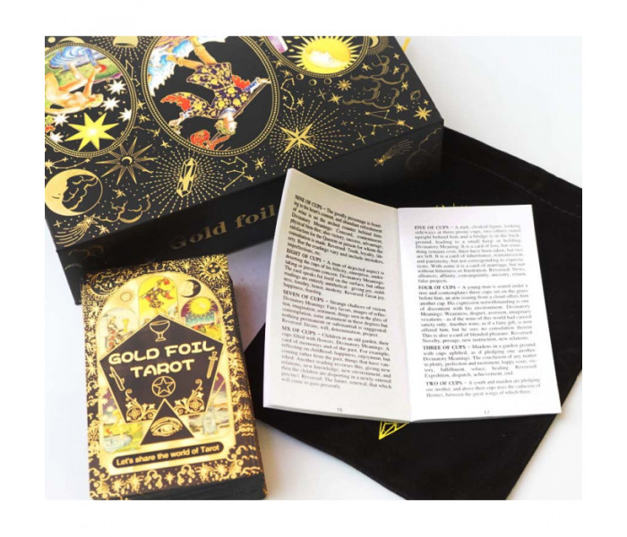 Роскошное Таро - Luxury Gold Foil Tarot (9420005)