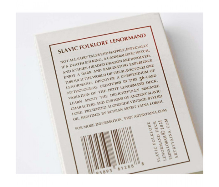 Славянский фольклор Колода Таро Ленорман - Slavic Folklore Lenormand Deck Tarot (9420018)