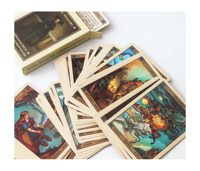 Славянский фольклор Колода Таро Ленорман - Slavic Folklore Lenormand Deck Tarot (9420018)