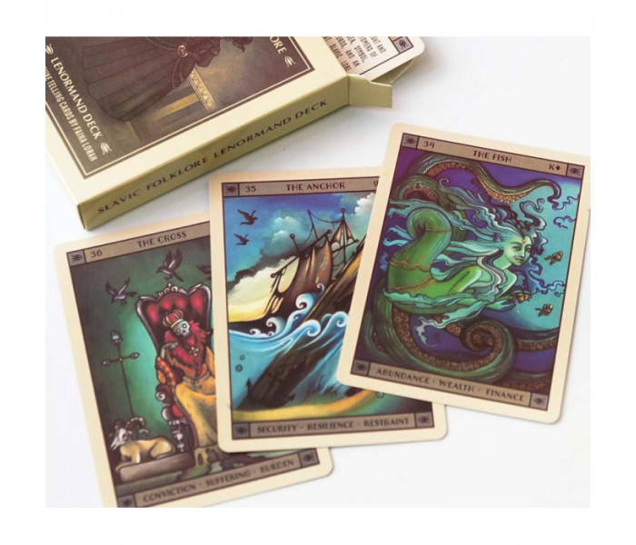Славянский фольклор Колода Таро Ленорман - Slavic Folklore Lenormand Deck Tarot (9420018)