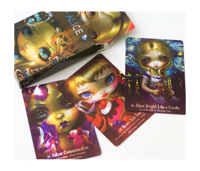 Оракул Країни Чудес із голографічним напиленням - The Wonderland Oracle with holographic coating (9420020)