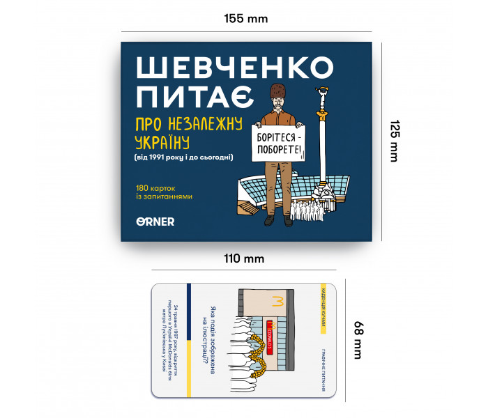 Разговорная игра об Украине "Шевченко спрашивает О независимой Украине". Orner