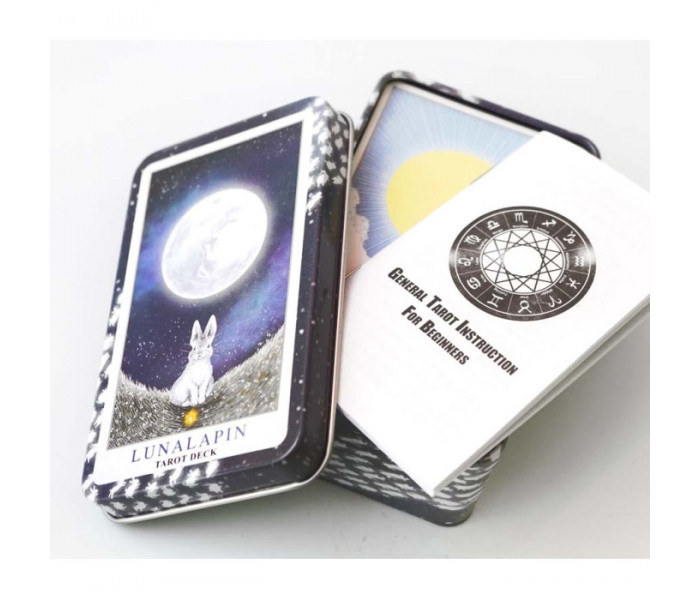 Таро Лунного Кролика - Atesswy lunalapin Tarot in a tin (9420038)