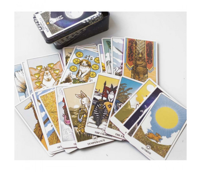 Таро Лунного Кролика - Atesswy lunalapin Tarot in a tin (9420038)