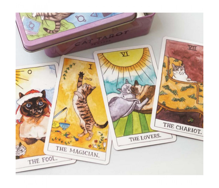 Таро Котів - Cat Tarot in a tin (9420039)