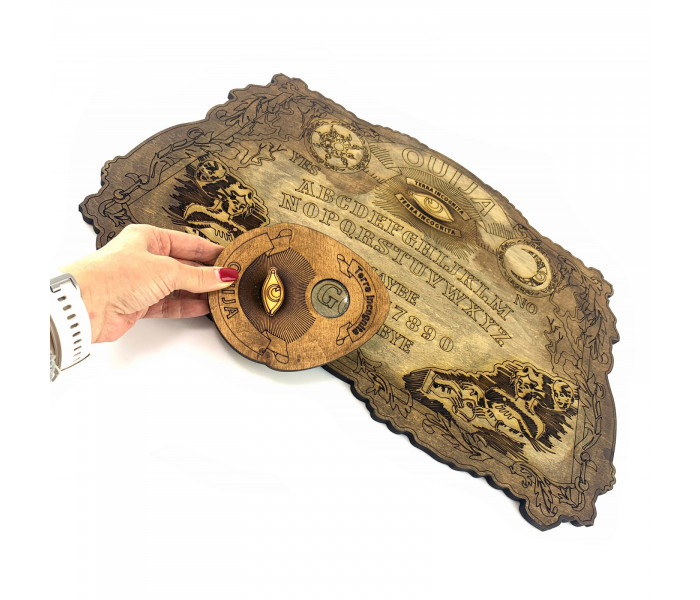 Античная спиритическая доска "OUIJA" на английском языке (34909b)