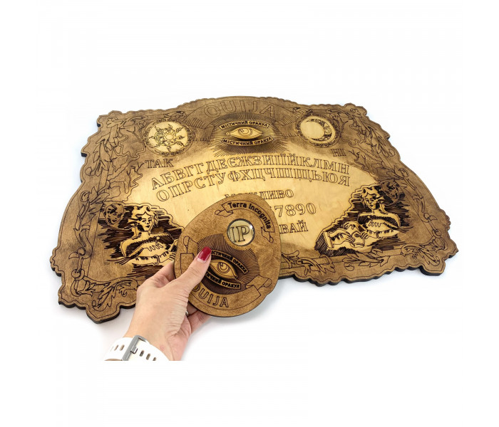Античная спиритическая доска "OUIJA" на украинском языке (34909)