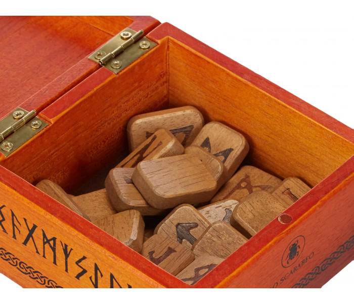 Подарункове видання дерев’яних рун - Deluxe Wooden Runes. Lo Scarabeo (RUNE11)