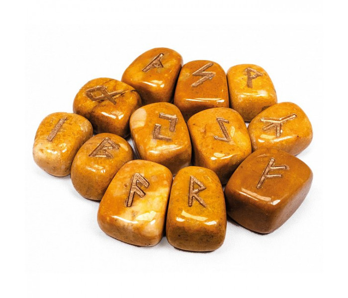 Руни Золотий Кварц - Golden Quartz Runes. Lo Scarabeo
