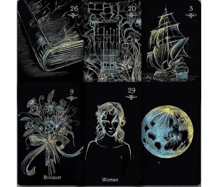 Оракул Ленорман Лунный Свет - Claire de Lune Lenormand (EN)