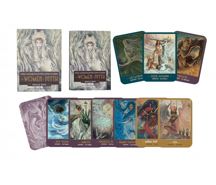 Оракул Жінки Міфів - The Women of Myth Oracle Deck. Adams Media