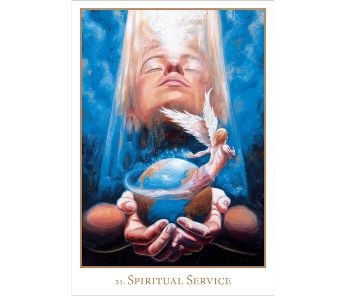 Оракул Працівників Світла: Люта Любов - Lightworker Oracle: Fierce Love 11.11 Edition. Blue Angel 