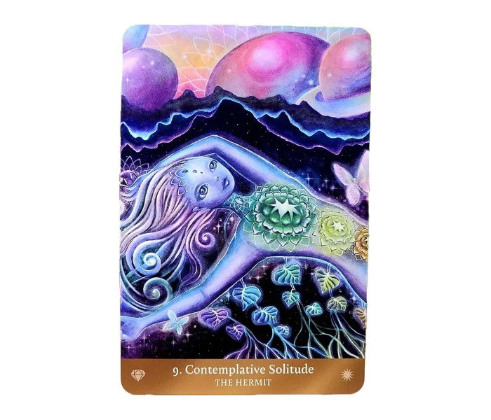 Відкриття Золотого Століття: провидницький досвід Таро - Unveiling the Golden Age: A Visionary Tarot Experience Cards. Blue Angel 