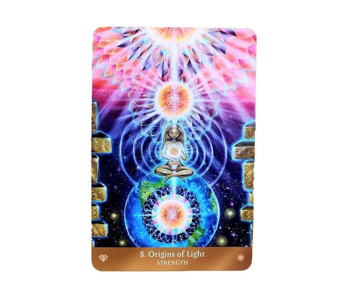 Відкриття Золотого Століття: провидницький досвід Таро - Unveiling the Golden Age: A Visionary Tarot Experience Cards. Blue Angel 