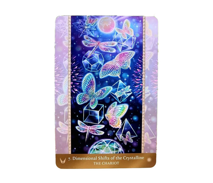 Відкриття Золотого Століття: провидницький досвід Таро - Unveiling the Golden Age: A Visionary Tarot Experience Cards. Blue Angel 