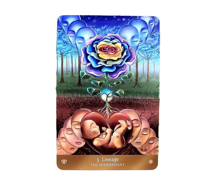 Відкриття Золотого Століття: провидницький досвід Таро - Unveiling the Golden Age: A Visionary Tarot Experience Cards. Blue Angel 