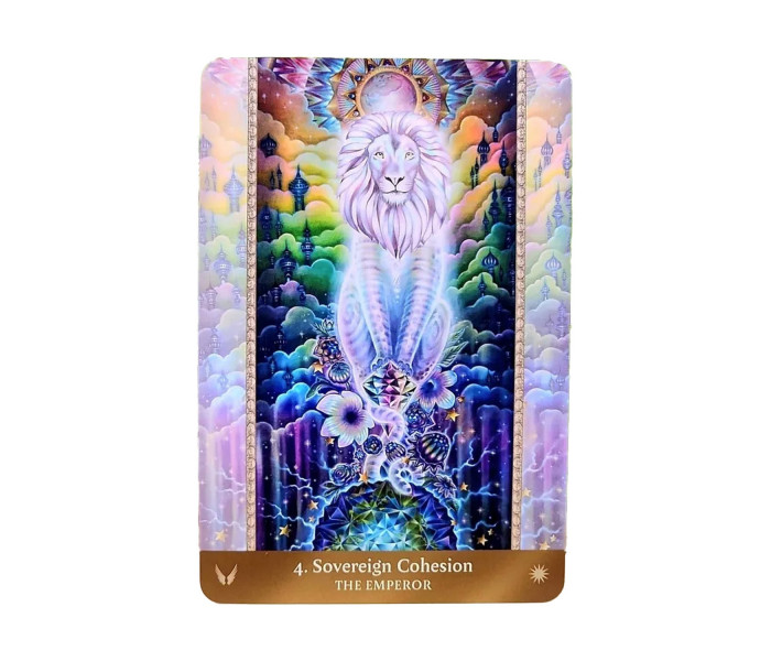 Відкриття Золотого Століття: провидницький досвід Таро - Unveiling the Golden Age: A Visionary Tarot Experience Cards. Blue Angel 