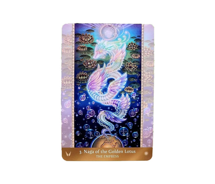 Відкриття Золотого Століття: провидницький досвід Таро - Unveiling the Golden Age: A Visionary Tarot Experience Cards. Blue Angel 