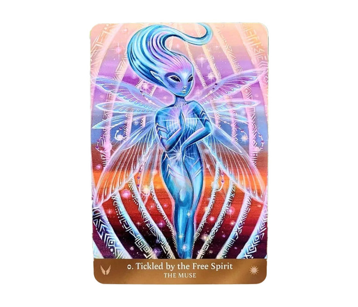 Відкриття Золотого Століття: провидницький досвід Таро - Unveiling the Golden Age: A Visionary Tarot Experience Cards. Blue Angel 