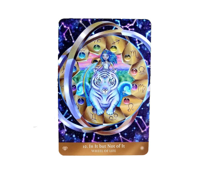 Відкриття Золотого Століття: провидницький досвід Таро - Unveiling the Golden Age: A Visionary Tarot Experience Cards. Blue Angel 