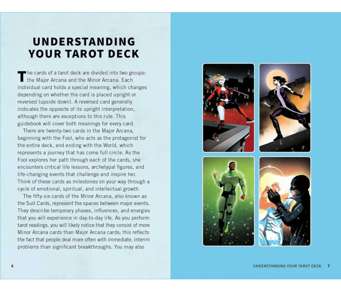 Колода Таро DC - The DC Tarot Deck. Insight Editions