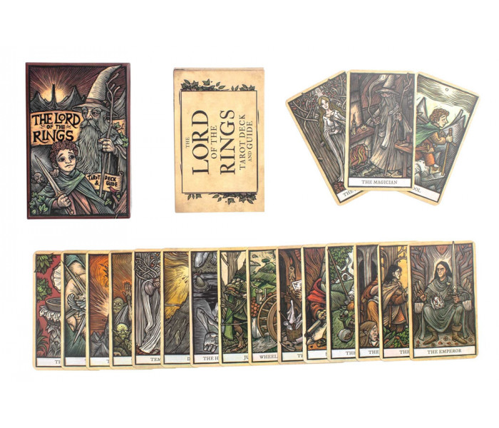 Колода Таро Властелин Колец - The Lord of the Rings Tarot Deck. Insight Editions