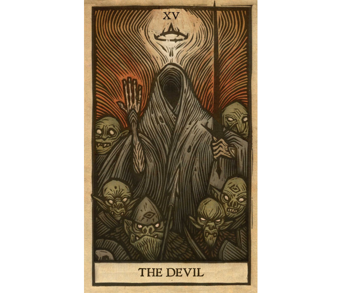 Колода Таро Властелин Колец - The Lord of the Rings Tarot Deck. Insight Editions