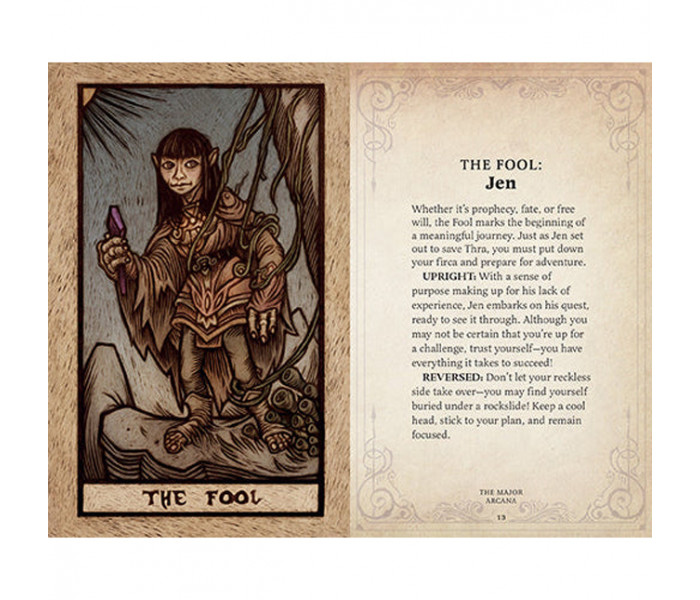 Таро Темного Кристала - The Dark Crystal Tarot Deck. Insight Editions