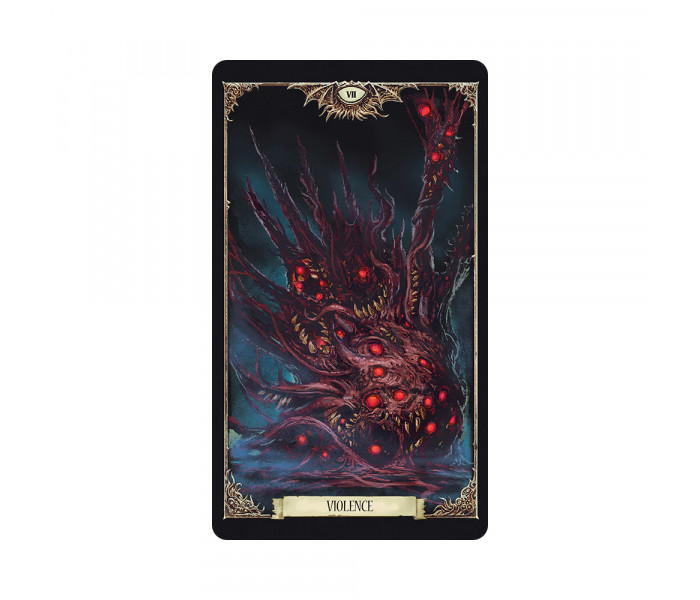 Колода Таро Некрономікон - Necronomicon Tarot Deck and Guidebook Cards. Insight Editions