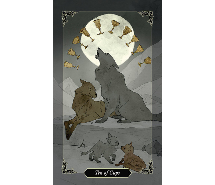 Міні Таро Темного Лісу - Dark Wood Tarot Mini Deck. Llewellyn
