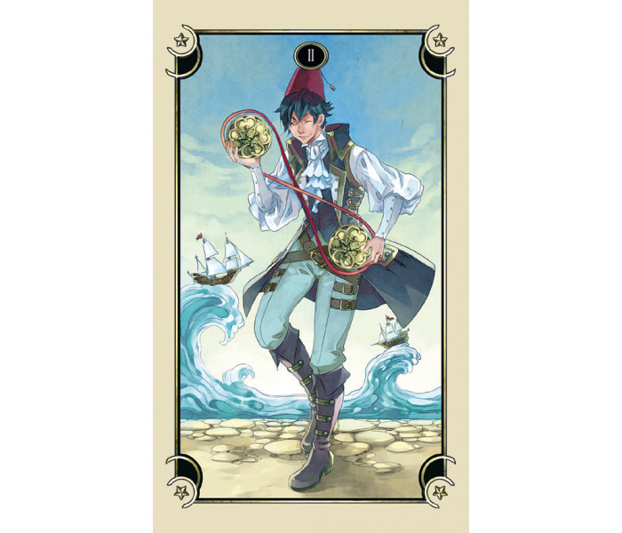 Мистические мини карты Таро Манга - Mystical Manga Tarot Mini Deck. Llewellyn